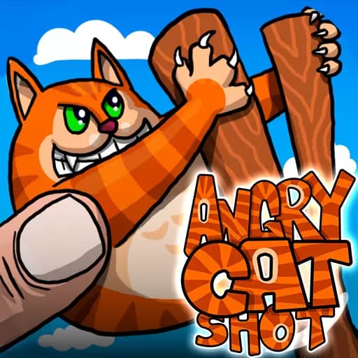 Angry Cat Shot